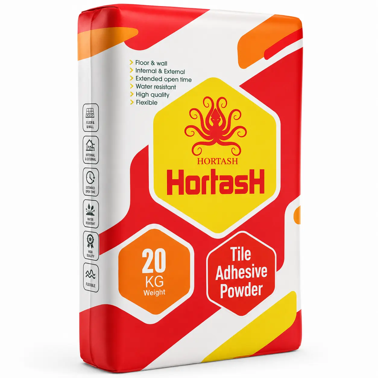 چسب نرمال کاشی پودری هورتاش